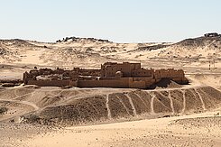 Foto des koptischen Klosters des Anba Hadra in Asuan, Ägypten