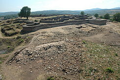 Ansicht der Akropolis von Norden